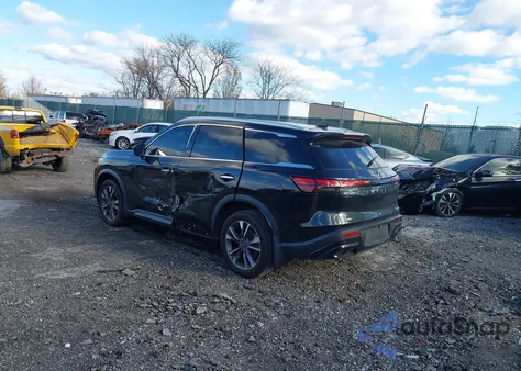 2024 Infiniti Qx60 Luxe Awd from USA, damaged, VIN 5N1DL1FS2RC355766